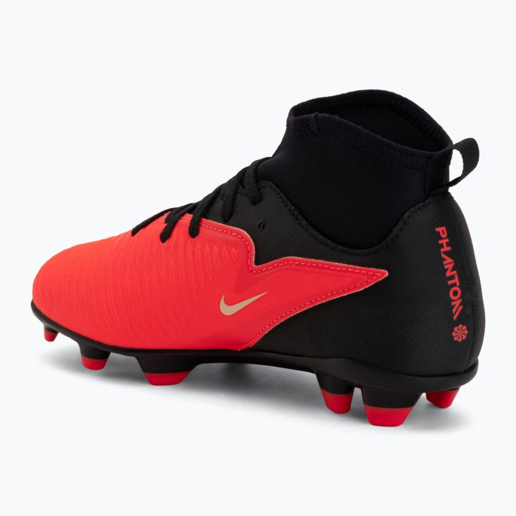 Футбольные бутсы Nike Jr. Phantom 6 High Club bright crimson/bright crimson/black