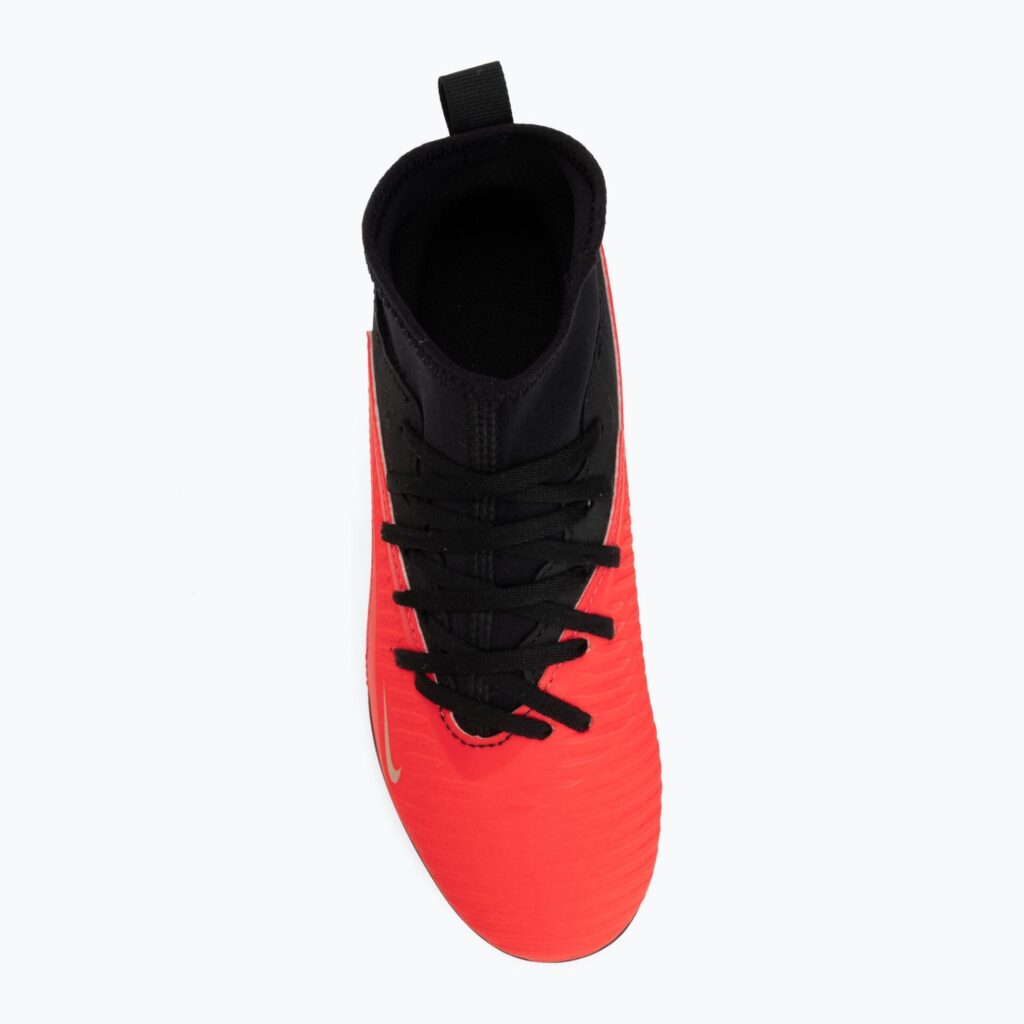 Футбольные бутсы Nike Jr. Phantom 6 High Club bright crimson/bright crimson/black