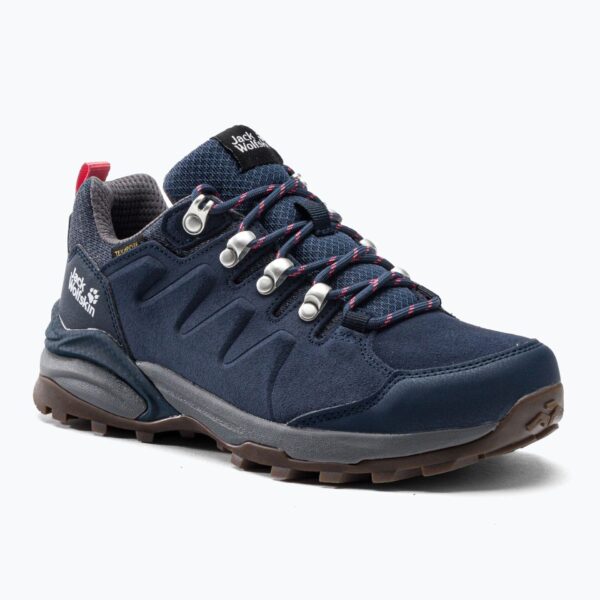 Женские ботинки Jack Wolfskin Refugio Texapore Low dark blue/grey