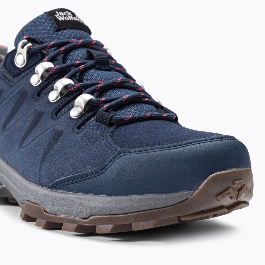 Женские ботинки Jack Wolfskin Refugio Texapore Low dark blue/grey