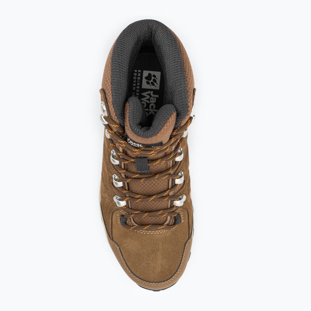 Женские ботинки Jack Wolfskin Refugio Texapore Mid brown/apricot