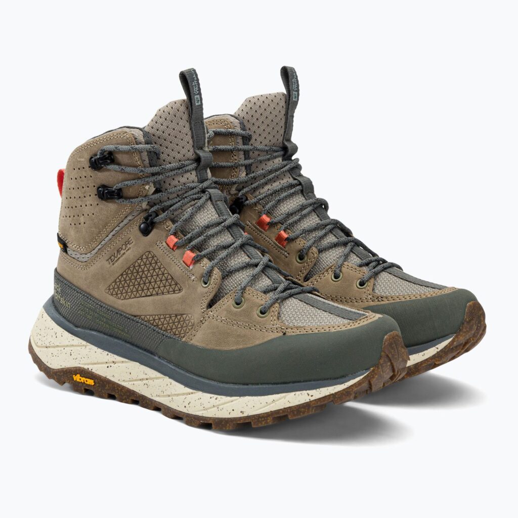 Женские ботинки Jack Wolfskin Terraquest Texapore Mid misty green