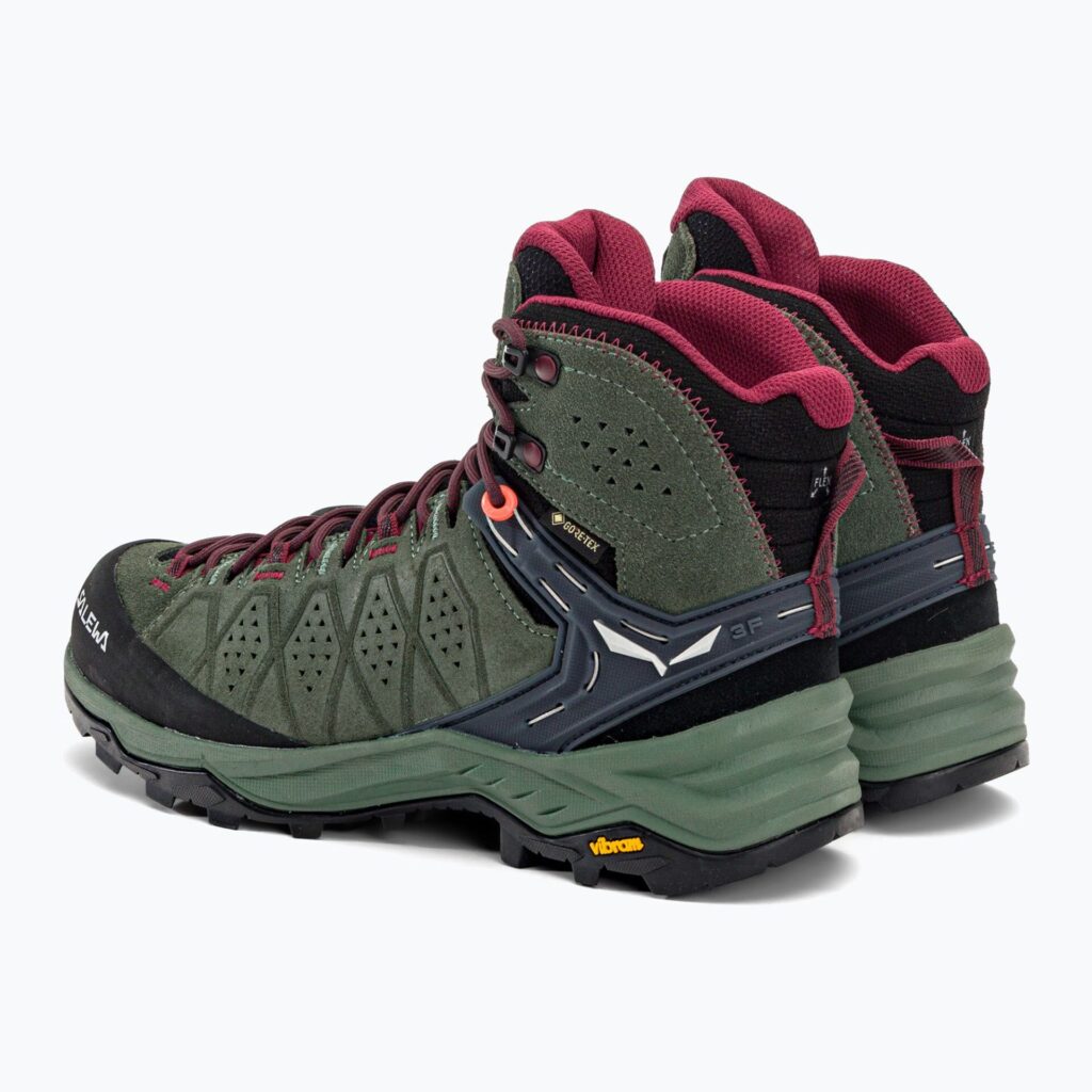 Кроссовки Женские ботинкиSalewa Alp 2 Mid GTX duck green/rhododendon
