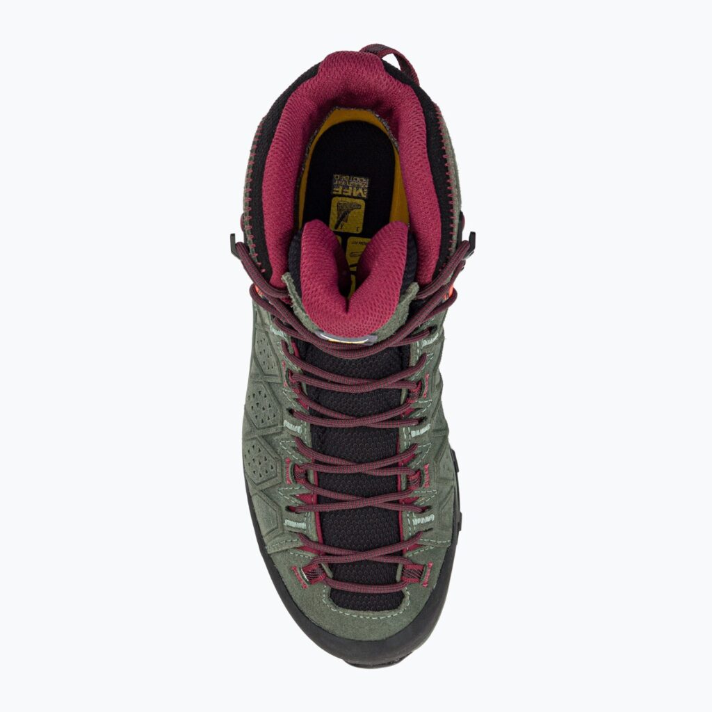 Кроссовки Женские ботинкиSalewa Alp 2 Mid GTX duck green/rhododendon