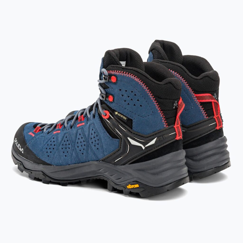 Кроссовки Женские ботинкиSalewa Alp 2 Mid GTX java blue/fluo coral