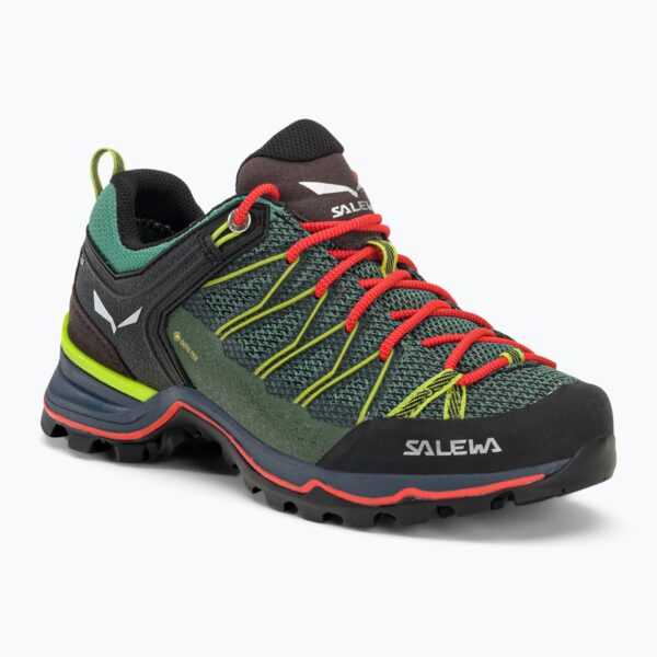 Кроссовки Женские ботинкиSalewa MTN Lite GTX feld green/fluo coral