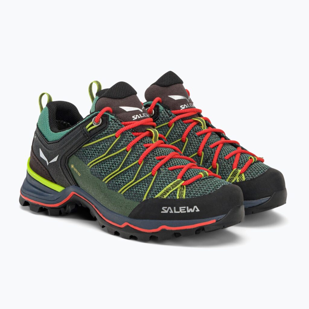 Кроссовки Женские ботинкиSalewa MTN Lite GTX feld green/fluo coral