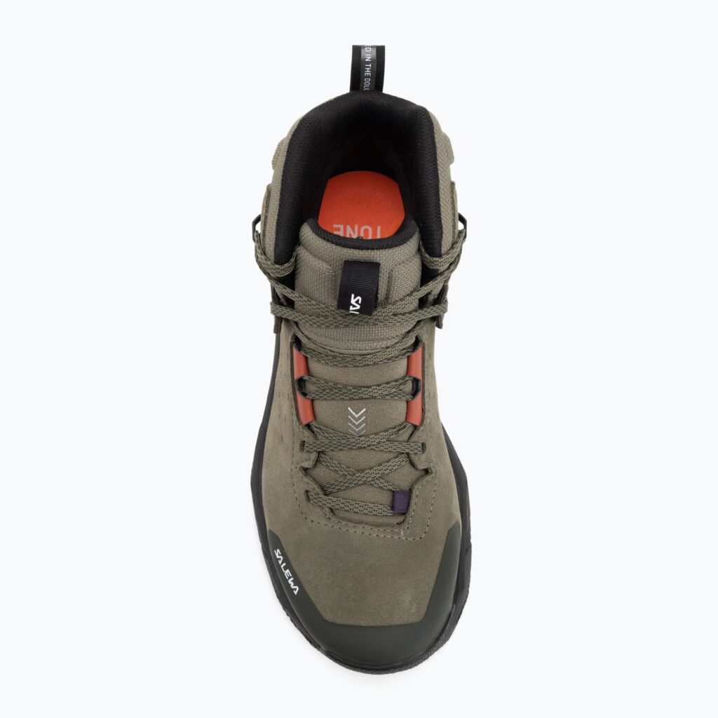 Женские ботинкиSalewa Pedroc 2 Leather Mid PTX faded green/dark olive