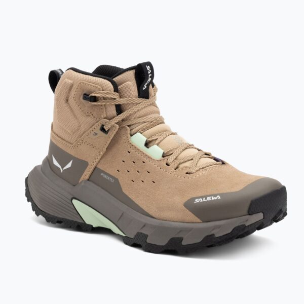 Женские ботинкиSalewa Pedroc 2 Leather Mid PTX quicksand/bungee cord