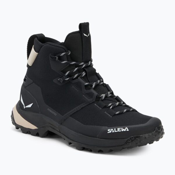 Женские ботинкиSalewa Puez 2 Mid Ptx black/black