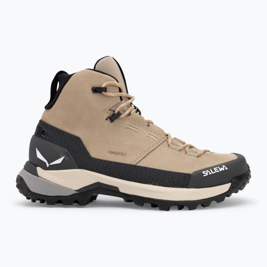 Женские ботинкиSalewa Puez Leather Mid Ptx quicksand/onyx