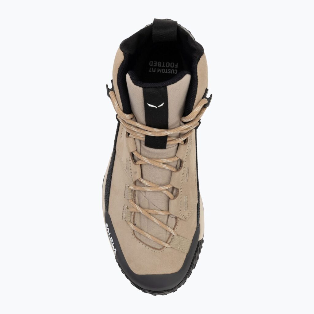 Женские ботинкиSalewa Puez Leather Mid Ptx quicksand/onyx