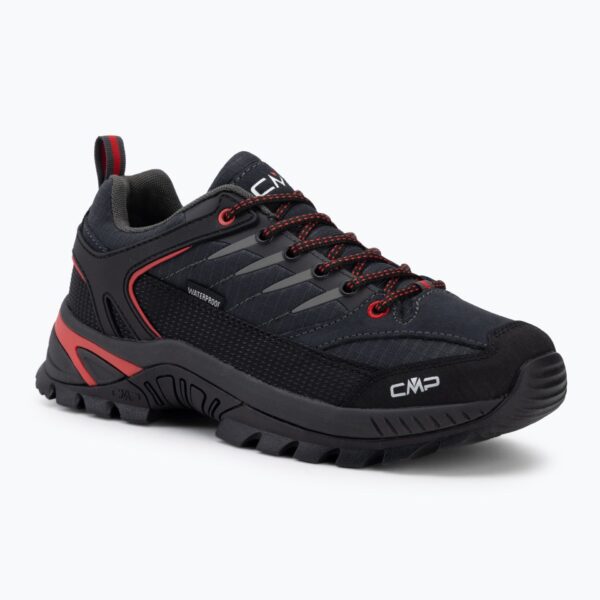 Кроссовки мужские CMP Rigel 2.0 Low Waterproof titanio/ferrari