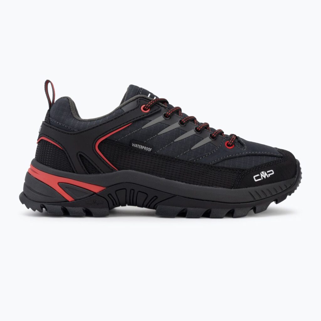 Кроссовки мужские CMP Rigel 2.0 Low Waterproof titanio/ferrari