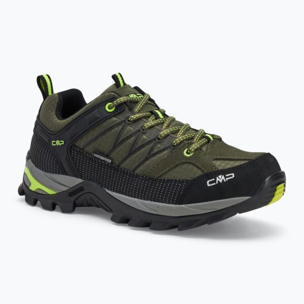 Кроссовки мужские CMP Rigel Low Wp jungle/yellow fluo
