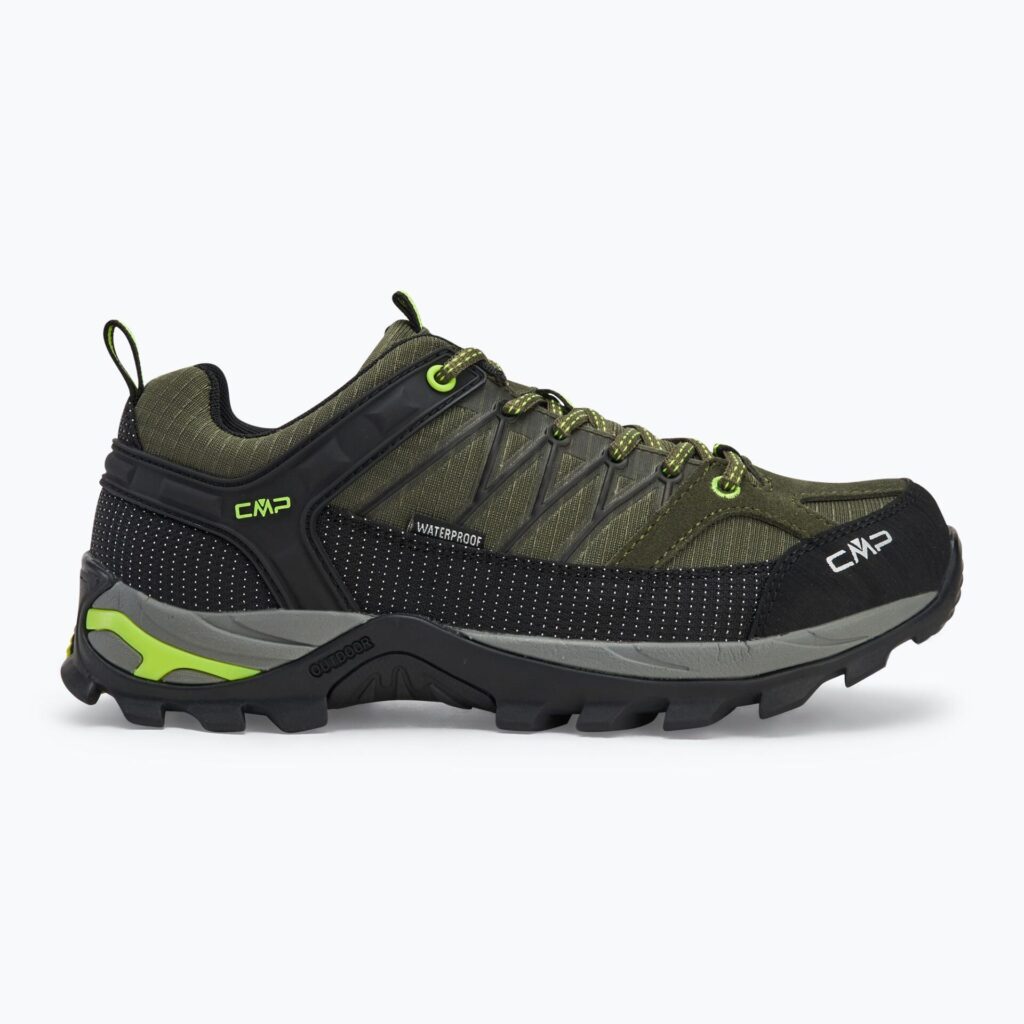 Кроссовки мужские CMP Rigel Low Wp jungle/yellow fluo