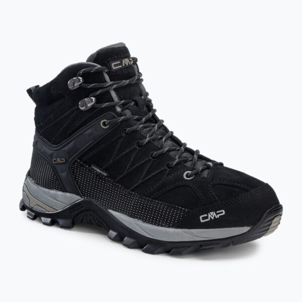 Кроссовки мужские CMP Rigel Mid Wp nero/grey