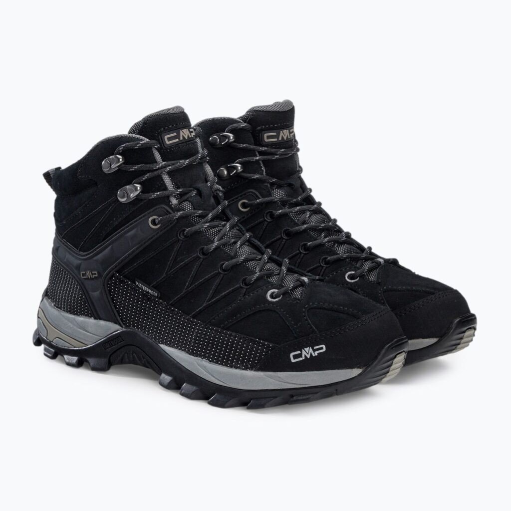 Кроссовки мужские CMP Rigel Mid Wp nero/grey