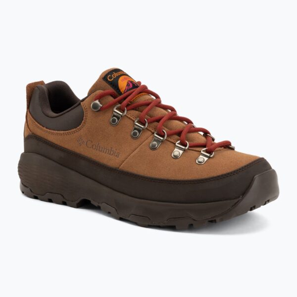 Мужские треккинговые ботинкиColumbia Newton Alpine Low grizzly bear/red oxide