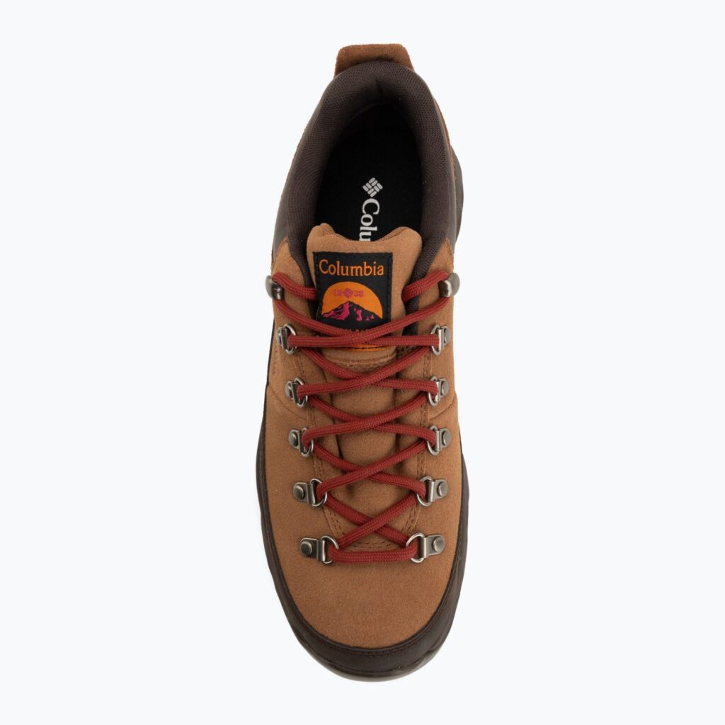 Мужские треккинговые ботинкиColumbia Newton Alpine Low grizzly bear/red oxide
