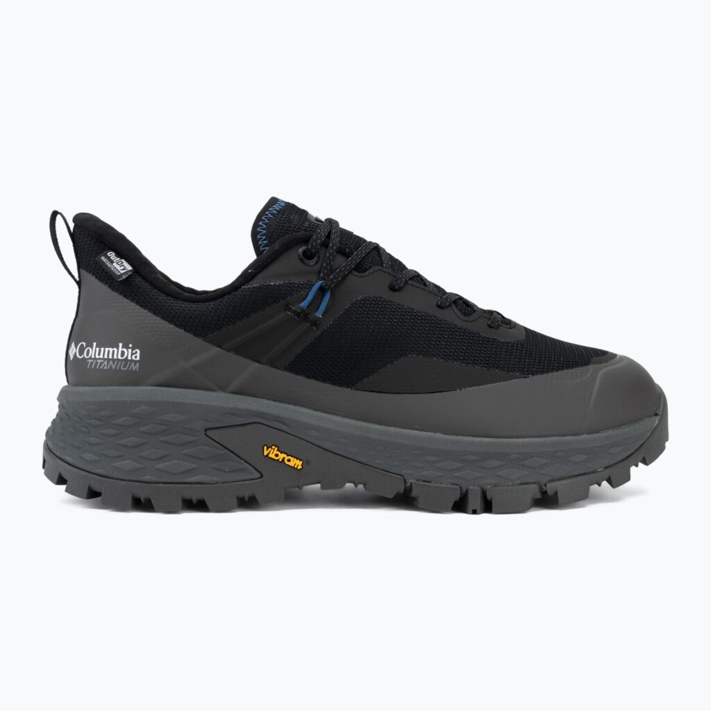 Мужские треккинговые ботинкиColumbia Tellurix Titanum Outdry black/mountain blue
