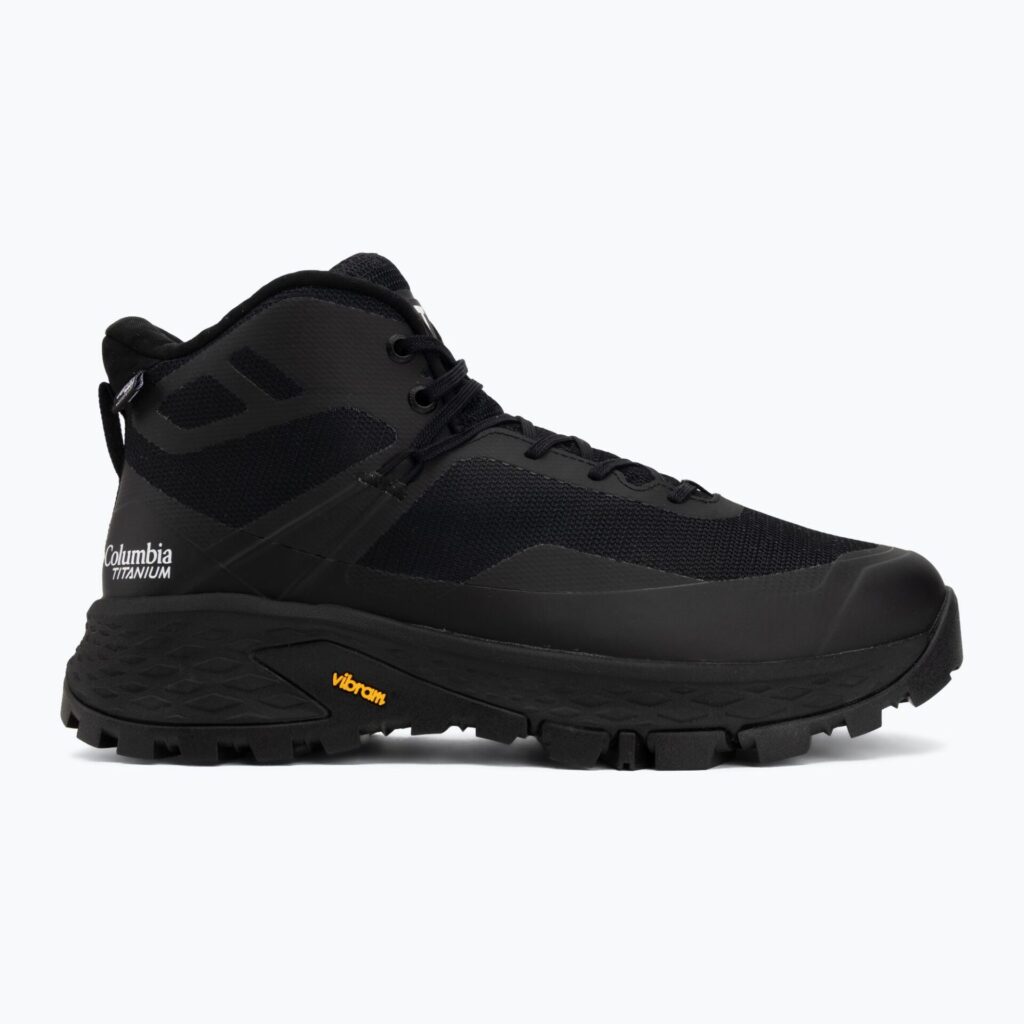 Мужские треккинговые ботинки Columbia Tellurix Titanum Outdry Mid black/black