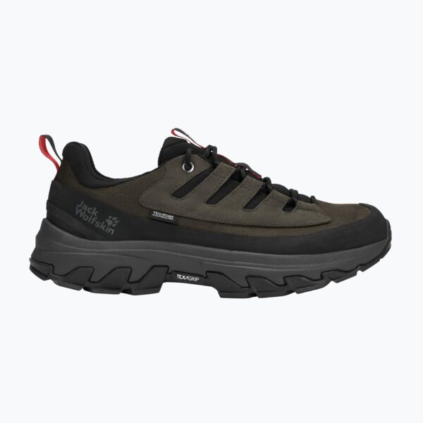 Мужские кроссовки Jack Wolfskin Apex Hike Texapore Low obsidian moss