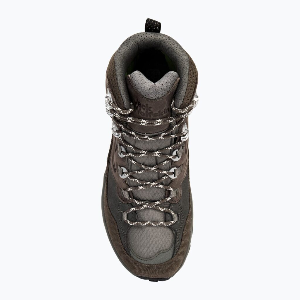 Мужские кроссовки Jack Wolfskin Cyrox Texapore Mid cold coffee