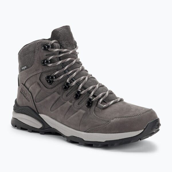 Мужские кроссовки Jack Wolfskin Refugio Prime Texapore Mid slate grey