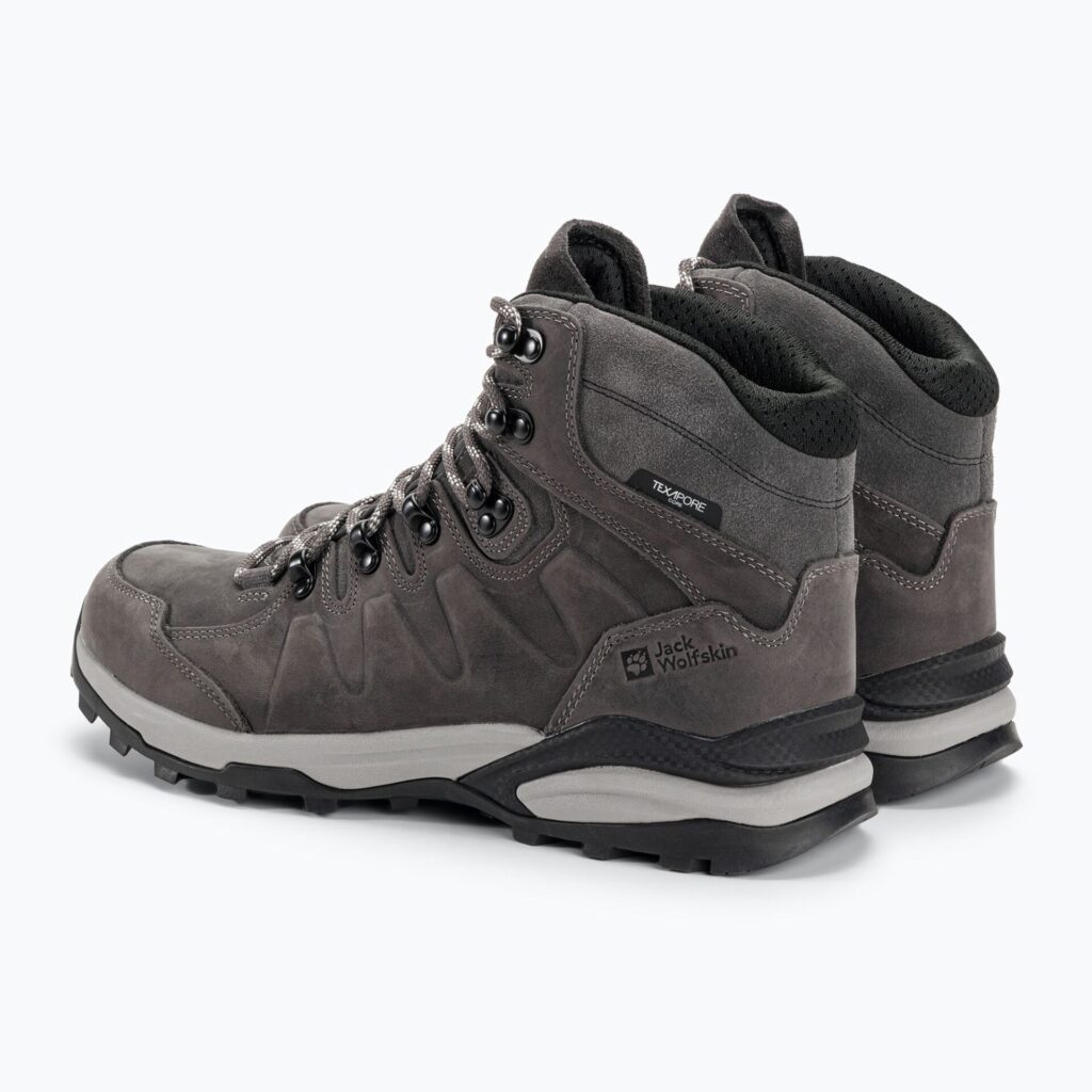 Мужские кроссовки Jack Wolfskin Refugio Prime Texapore Mid slate grey