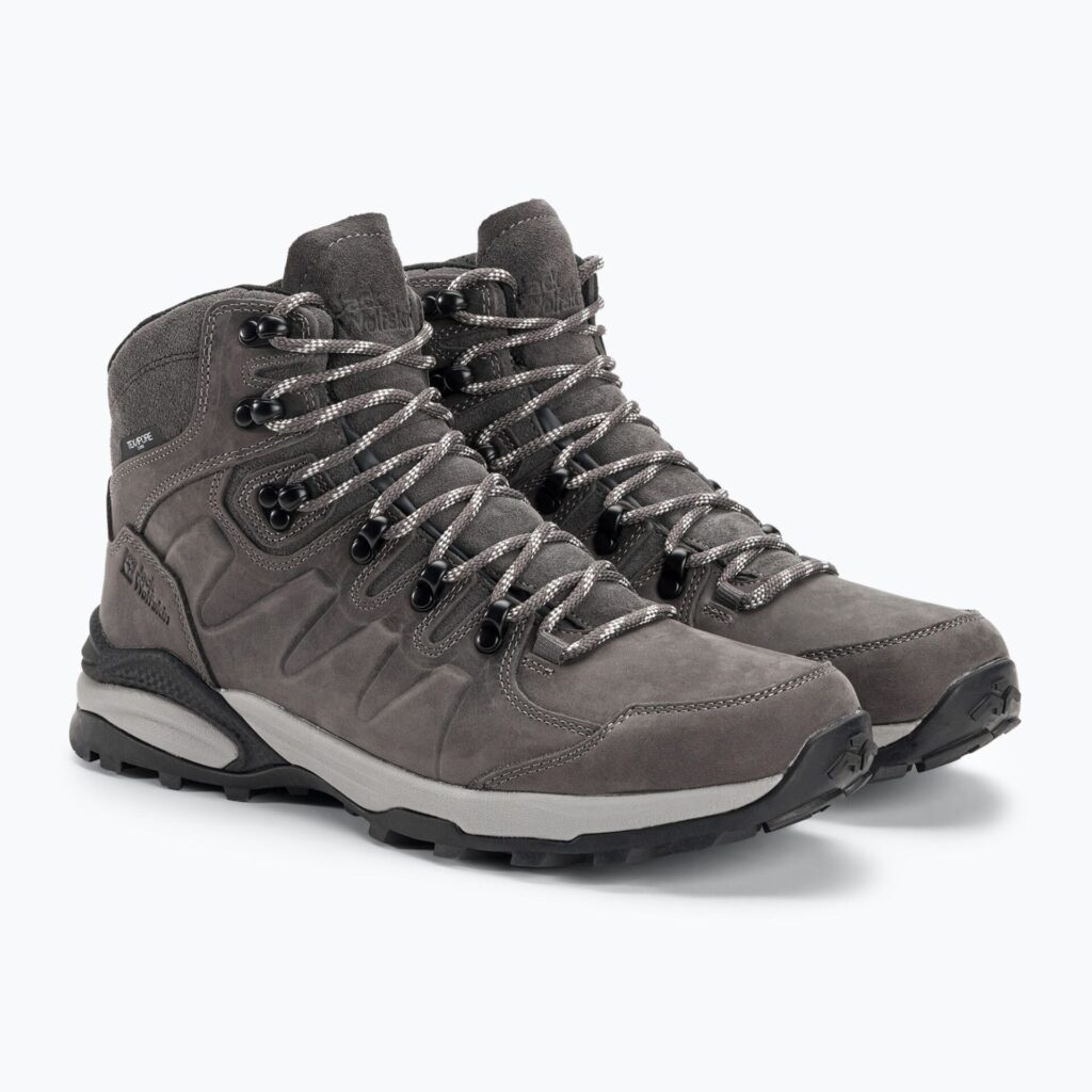 Мужские кроссовки Jack Wolfskin Refugio Prime Texapore Mid slate grey