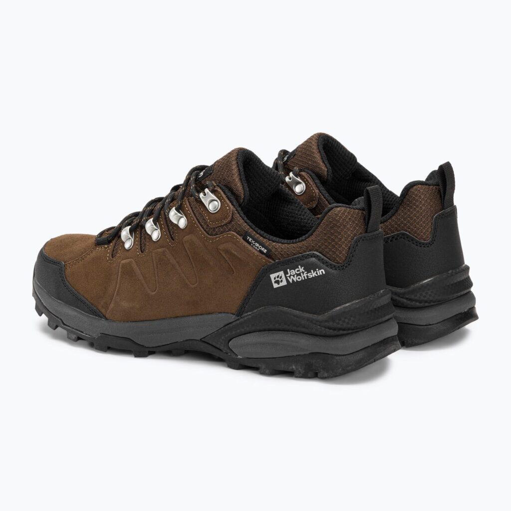 Мужские ботинки Jack Wolfskin Refugio Texapore Low brown/ phantom