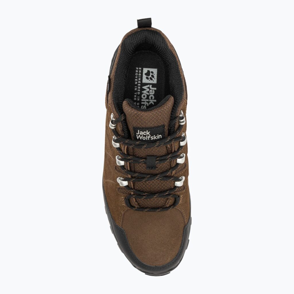 Мужские ботинки Jack Wolfskin Refugio Texapore Low brown/ phantom