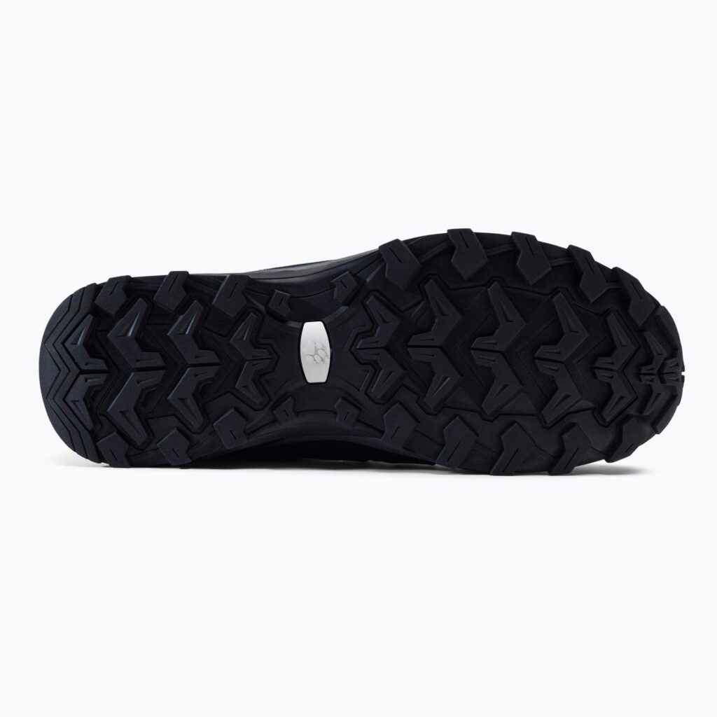 Мужские кроссовки Jack Wolfskin Refugio Texapore Mid phantom/ burly yellow xt