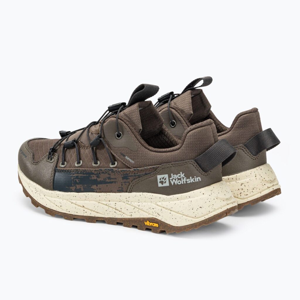 Мужские кроссовки Jack Wolfskin Terraquest Low coconut brown