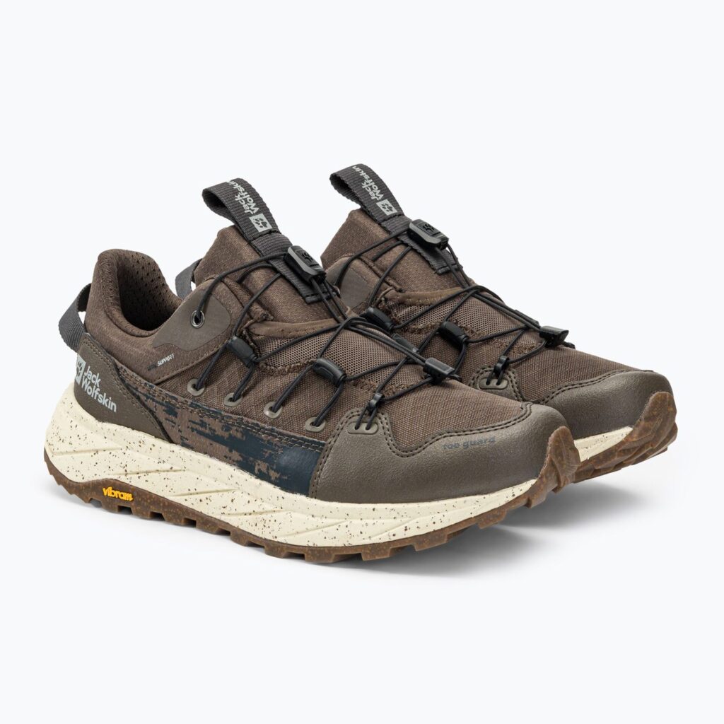 Мужские кроссовки Jack Wolfskin Terraquest Low coconut brown