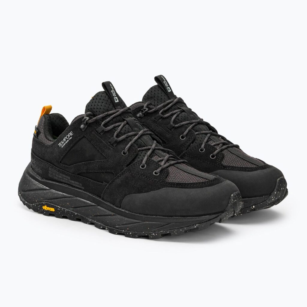 Мужские кроссовки Jack Wolfskin Terraquest Texapore Low black