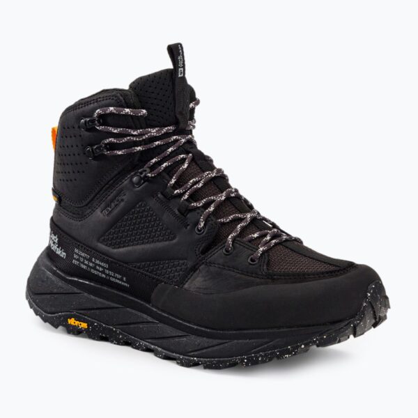 Мужские кроссовки Jack Wolfskin Terraquest Texapore Mid black