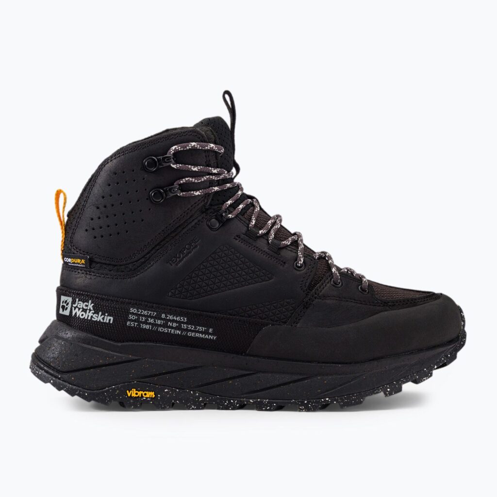 Мужские кроссовки Jack Wolfskin Terraquest Texapore Mid black