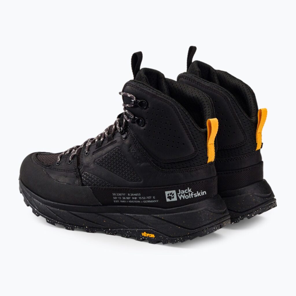 Мужские кроссовки Jack Wolfskin Terraquest Texapore Mid black
