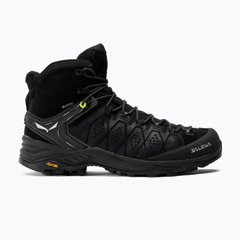 Кроссовки Ботинки мужские Salewa Alp 2 Mid GTX black/black