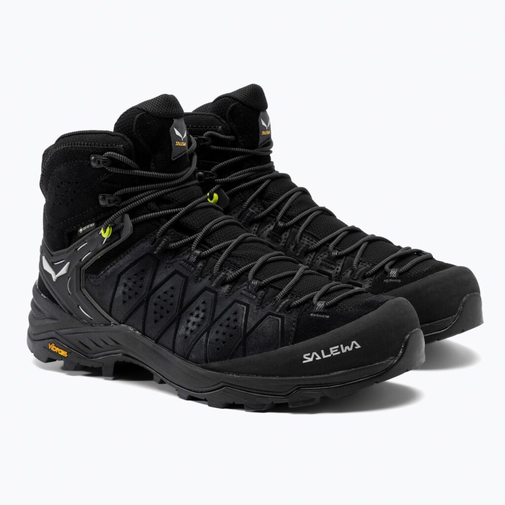 Кроссовки Ботинки мужские Salewa Alp 2 Mid GTX black/black