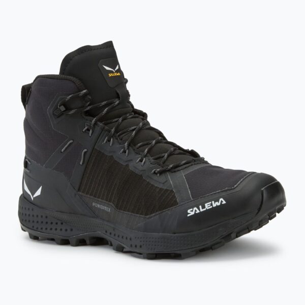 Ботинки мужские Salewa Pedroc Pro Mid Ptx black/black