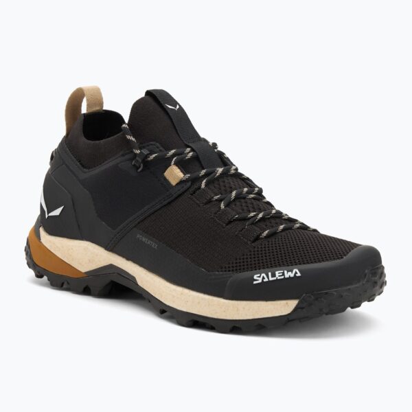 Ботинки мужские Salewa Puez 2 Knit Powertex black/black