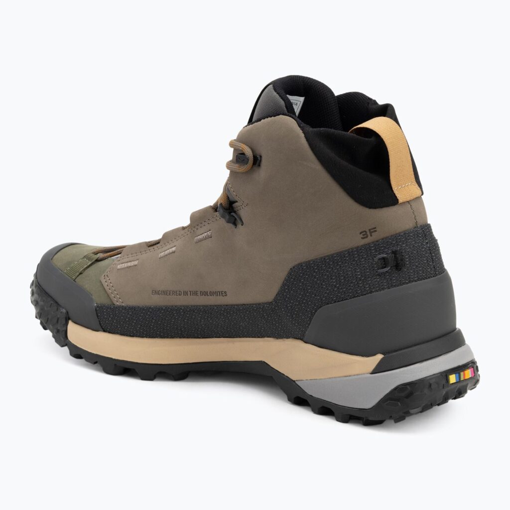 Ботинки мужские Salewa Puez Leather Mid Ptx bungee cord/onyx
