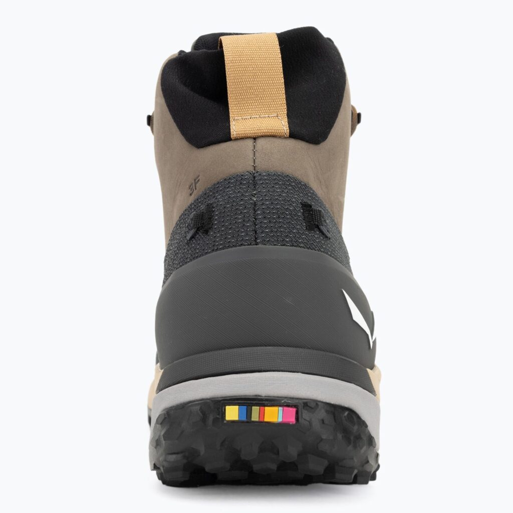 Ботинки мужские Salewa Puez Leather Mid Ptx bungee cord/onyx