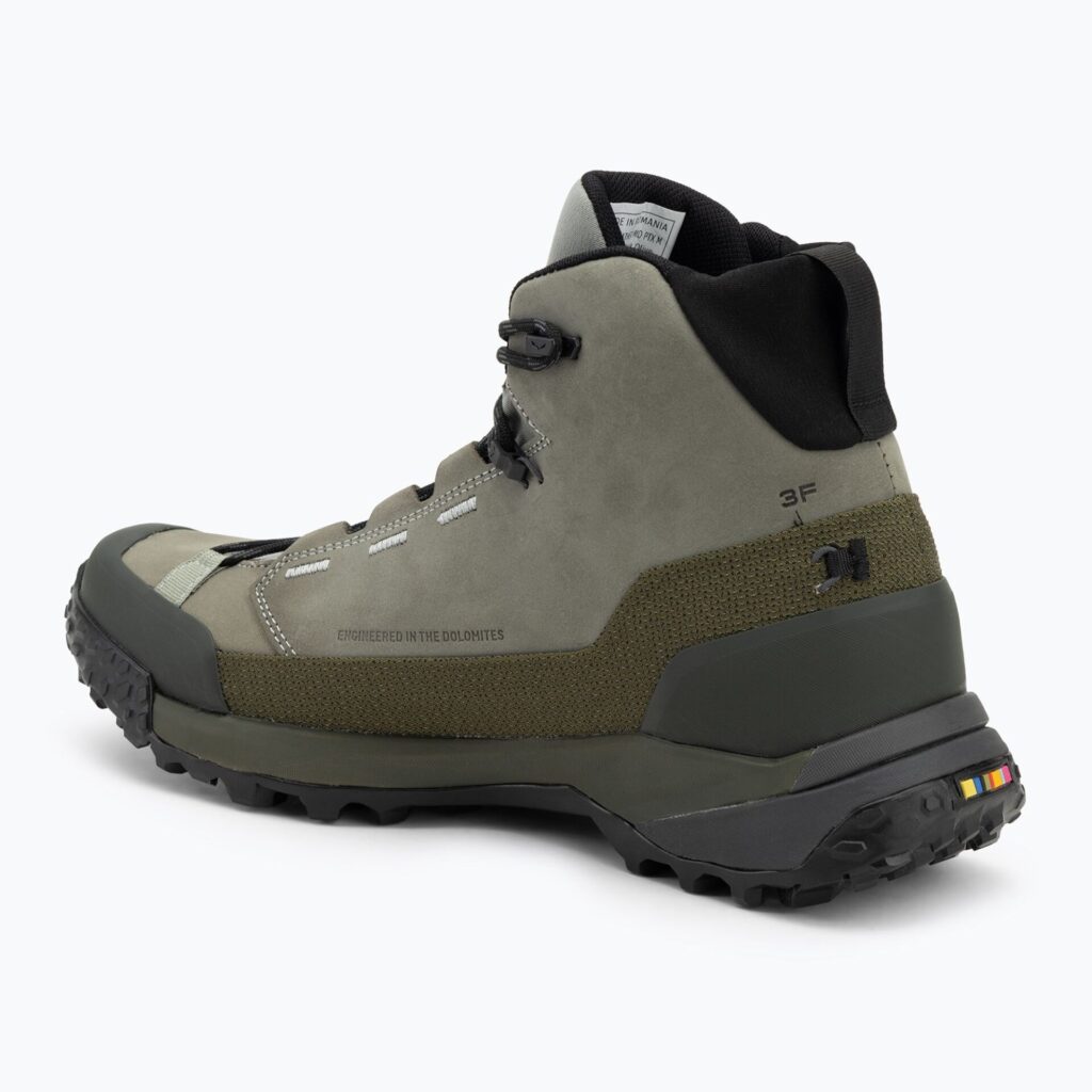 Ботинки мужские Salewa Puez Leather Mid Ptx shadow/dark olive