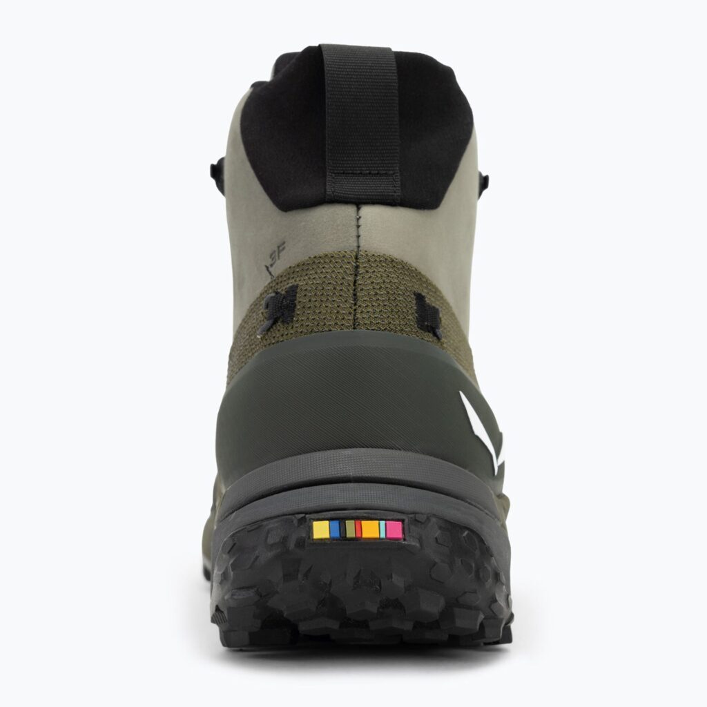 Ботинки мужские Salewa Puez Leather Mid Ptx shadow/dark olive