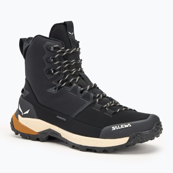 Ботинки мужские Salewa Puez Winter Mid Ptx black/black