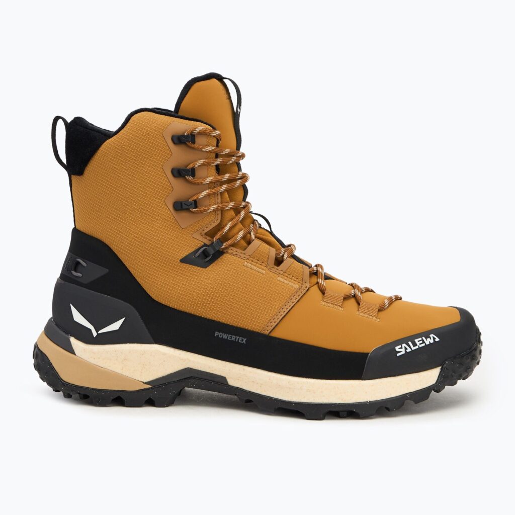 Ботинки мужские Salewa Puez Winter Mid Ptx golden brown/black